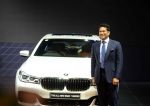 Sachin Tendulkar unveils the new BMW 7 Series at Auto Expo 2016 on 3rd Feb 2016